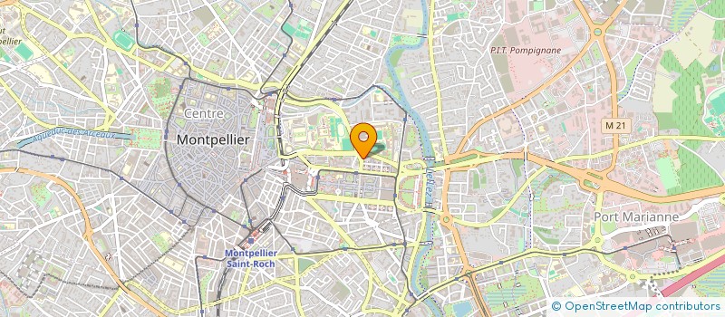 localisation de l'entreprise FIZZ DISTRIBUTION à MONTPELLIER