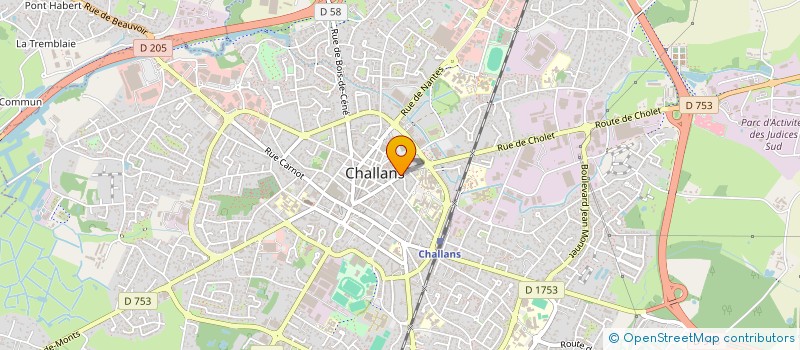 localisation de l'entreprise FIZZ EUROPEAN TRADE à CHALLANS