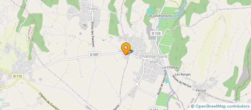 localisation de l'entreprise FIZZ PARTNERS  TRIORS