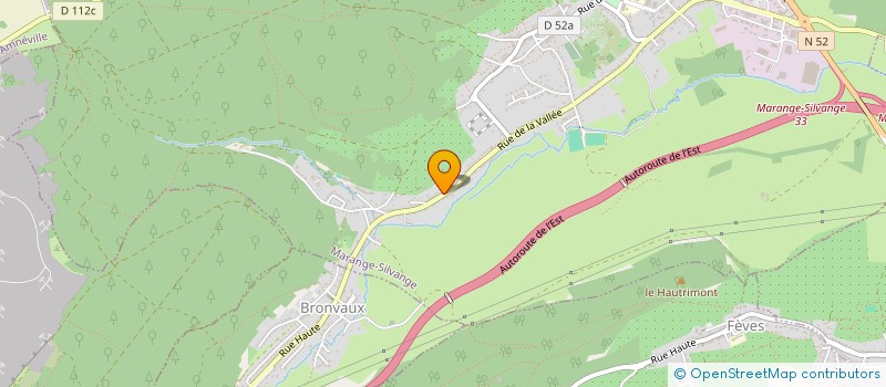 localisation de l'entreprise FIZZAMIA  MARANGE-SILVANGE