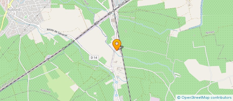 localisation de l'entreprise FJ  GENERAC