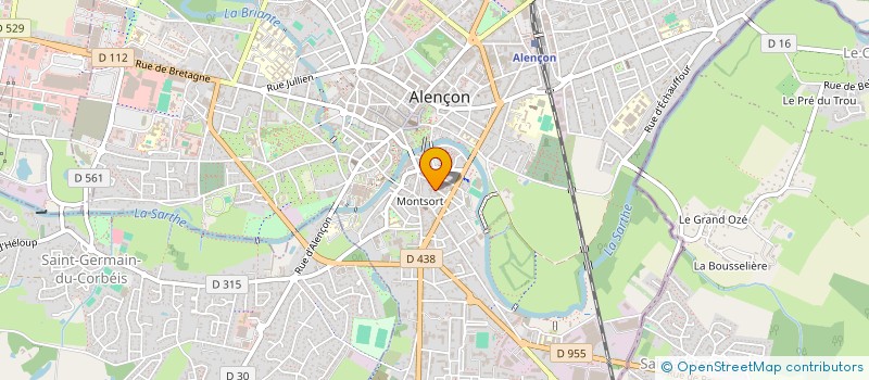 localisation de l'entreprise FJ CONCEPT COACH à ALENCON