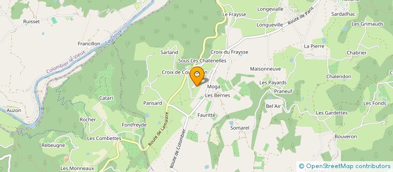 localisation de l'entreprise FJ CONCEPTION  SAINT-BARTHELEMY-LE-PLAIN