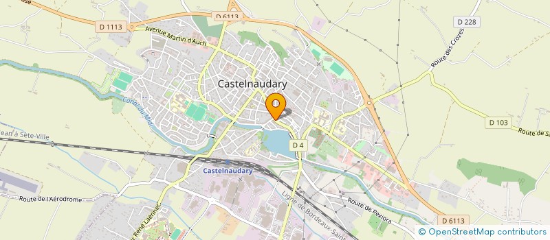 localisation de l'entreprise FJ DEPANNAGE  CASTELNAUDARY
