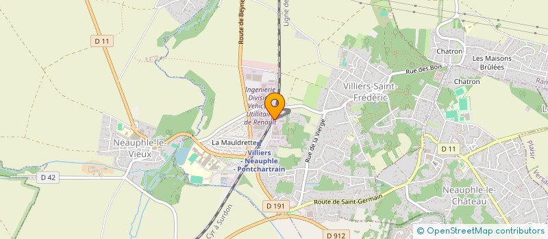 localisation de l'entreprise FJ DEVELOPMENT  VILLIERS-SAINT-FREDERIC