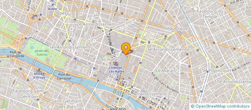 localisation de l'entreprise FJ DIFFUSION à PARIS