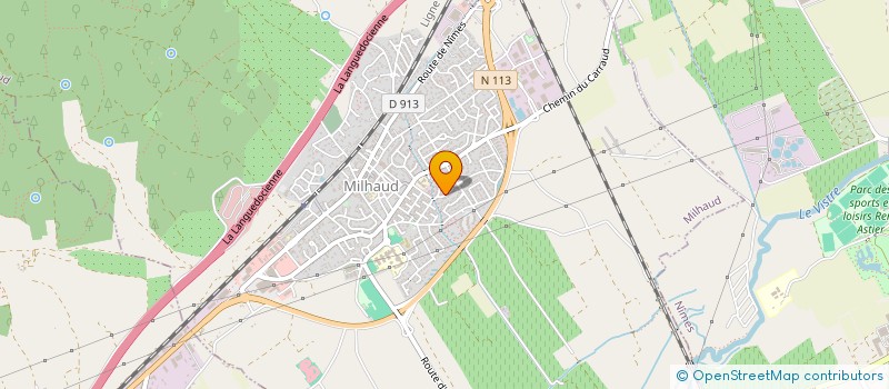 localisation de l'entreprise FJ GREZAN  MILHAUD