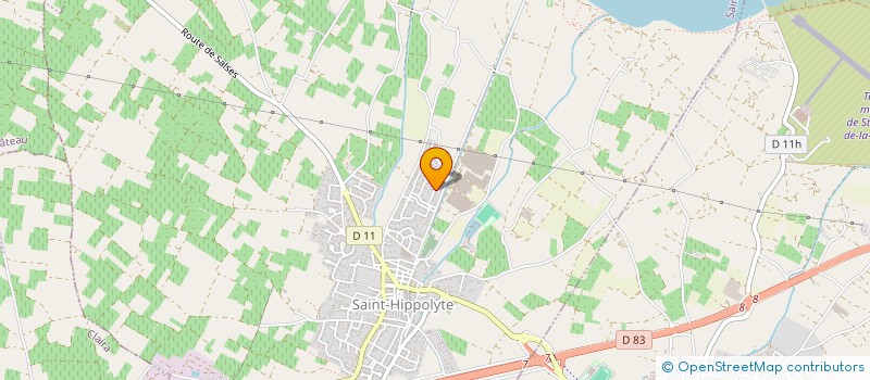 localisation de l'entreprise FJ IMMO  SAINT-HIPPOLYTE