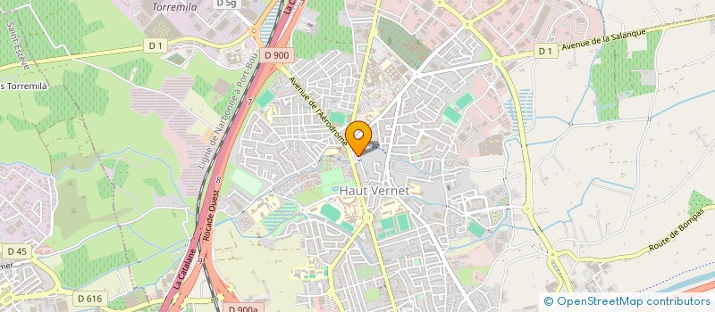 localisation de l'entreprise FJ IMMOBILIER à PERPIGNAN