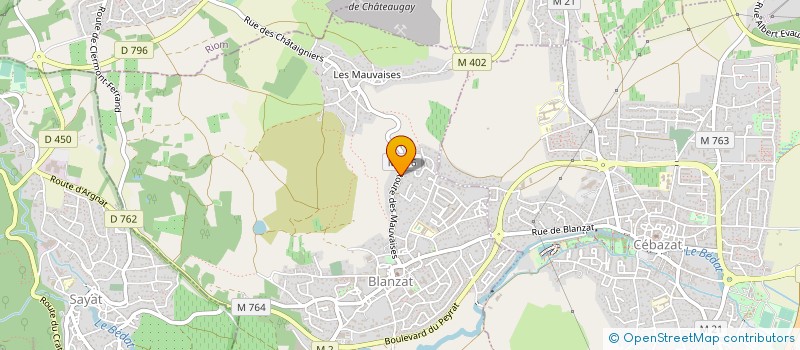 localisation de l'entreprise FJ INDUSTRIE  LES MARTRES-D'ARTIERE