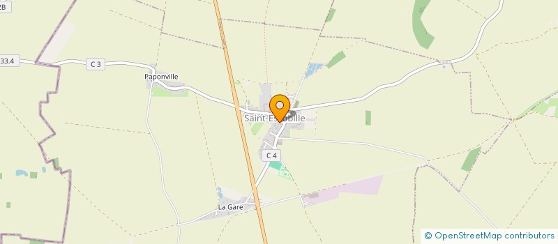 localisation de l'entreprise FJ INVEST  LA FORET-LE-ROI