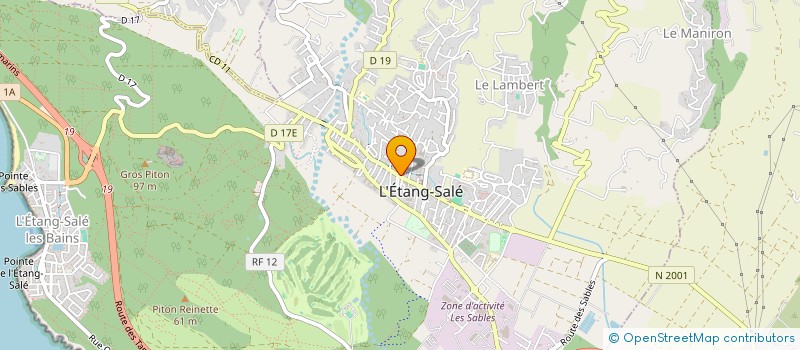 localisation de l'entreprise FJ LOC  L'ETANG-SALE