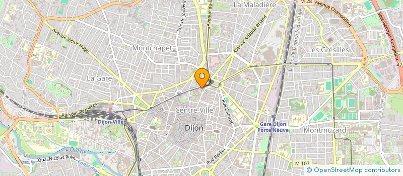 localisation de l'entreprise FJ MEDICAL à DIJON