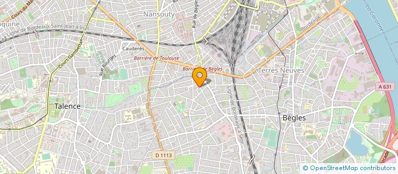 localisation de l'entreprise FJ PROBAT à BEGLES