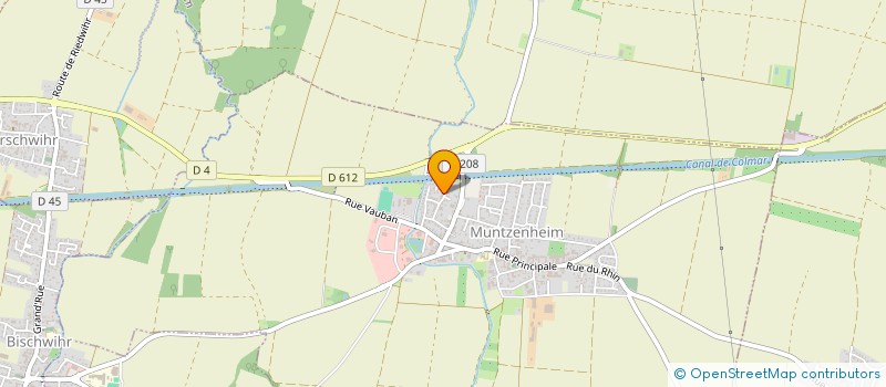 localisation de l'entreprise FJ PROGRESS  MUNTZENHEIM