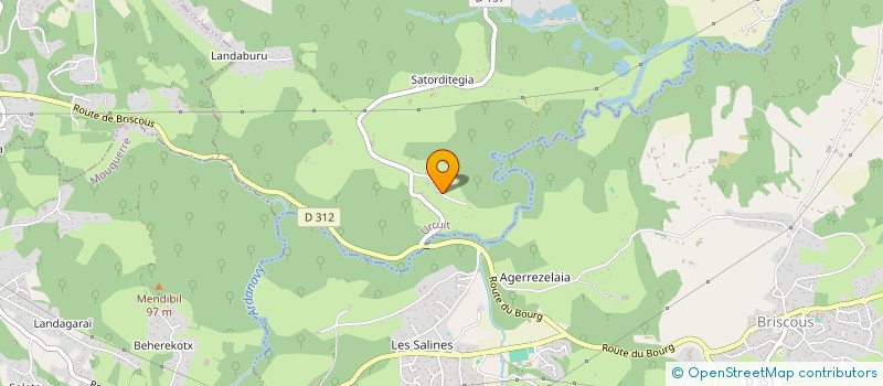 localisation de l'entreprise FJ2L  URCUIT