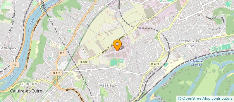 localisation de l'entreprise FJ2M à CALUIRE-ET-CUIRE