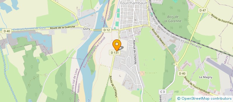 localisation de l'entreprise FJ58  MARZY