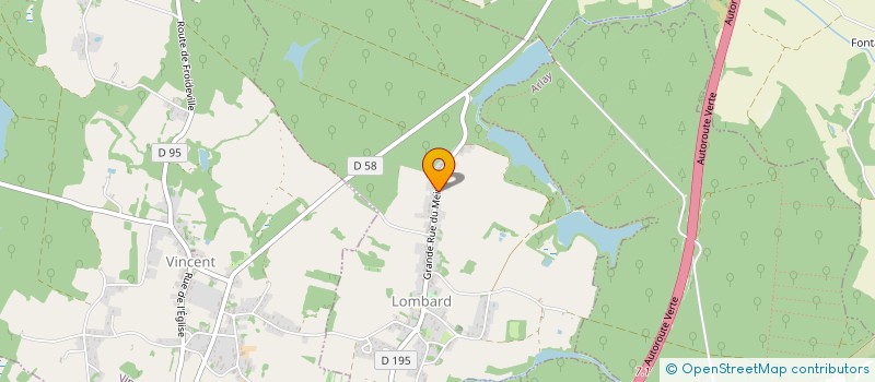 localisation de l'entreprise FJA CAILLOU  LOMBARD