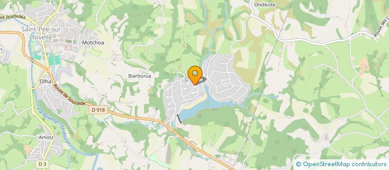 localisation de l'entreprise FJA IMMOBILIER  SAINT-PEE-SUR-NIVELLE