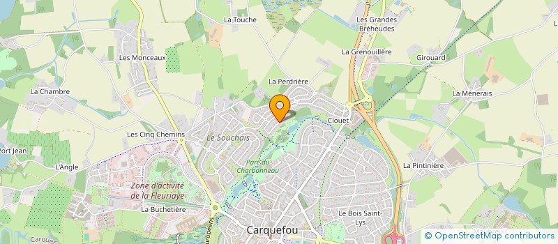 localisation de l'entreprise FJA INVEST  CARQUEFOU