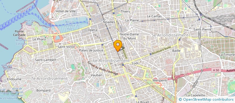 localisation de l'entreprise FJB ECOM à MARSEILLE