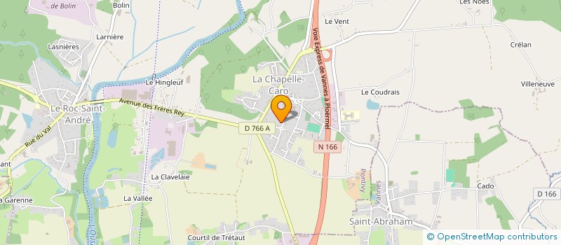 localisation de l'entreprise FJBA THETIOT  VAL D'OUST