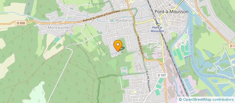 localisation de l'entreprise FJC  MAIDIERES