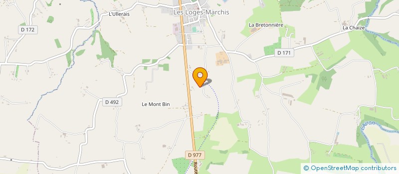 localisation de l'entreprise FJC  LES LOGES-MARCHIS