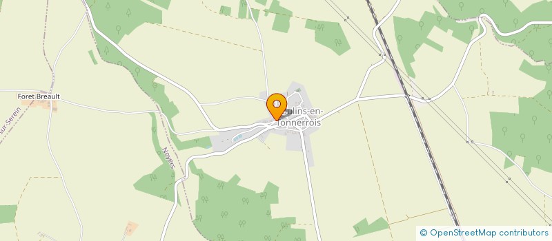 localisation de l'entreprise FJC AQUITAINE SCI  MOULINS-EN-TONNERROIS