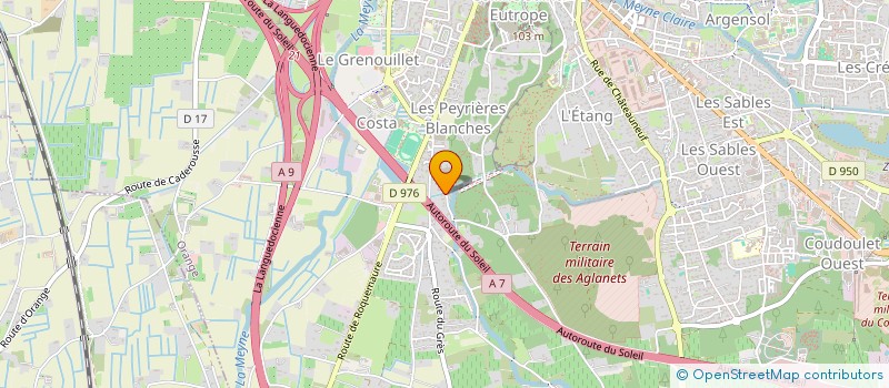 localisation de l'entreprise FJCP AUTO à ORANGE