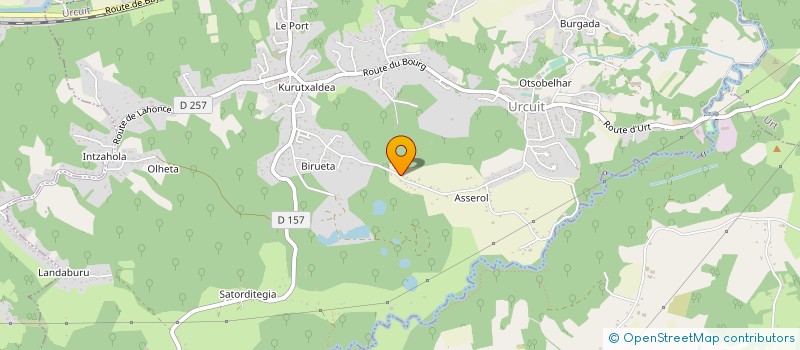 localisation de l'entreprise FJCT  URCUIT