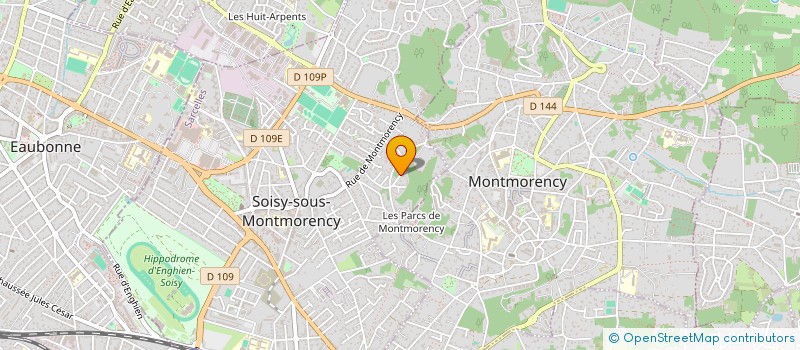 localisation de l'entreprise FJD à SOISY-SOUS-MONTMORENCY