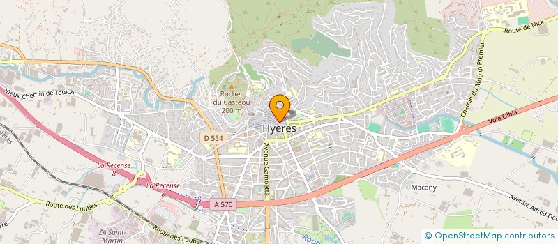 localisation de l'entreprise FJDT à HYERES