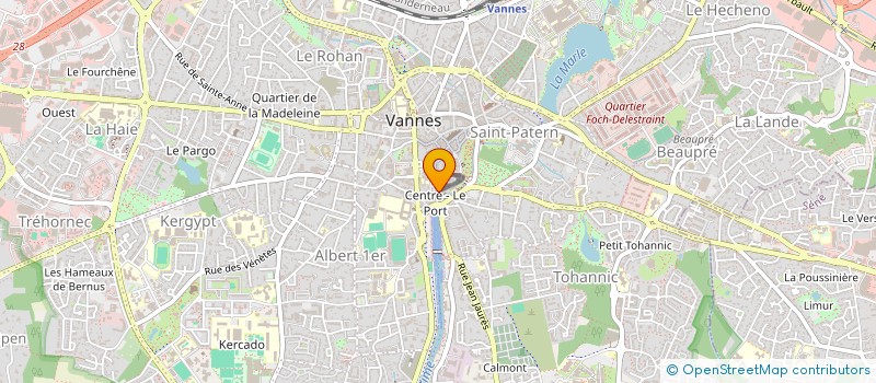 localisation de l'entreprise FJDV003 à VANNES