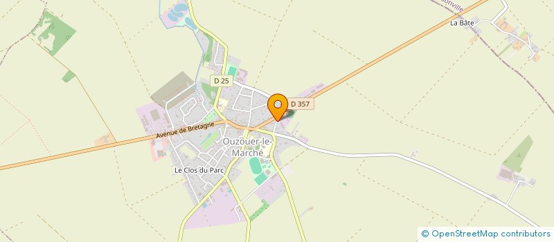 localisation de l'entreprise FJF  BEAUCE LA ROMAINE