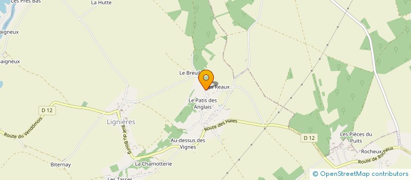 localisation de l'entreprise FJF ENERGIES  BEAUCE LA ROMAINE