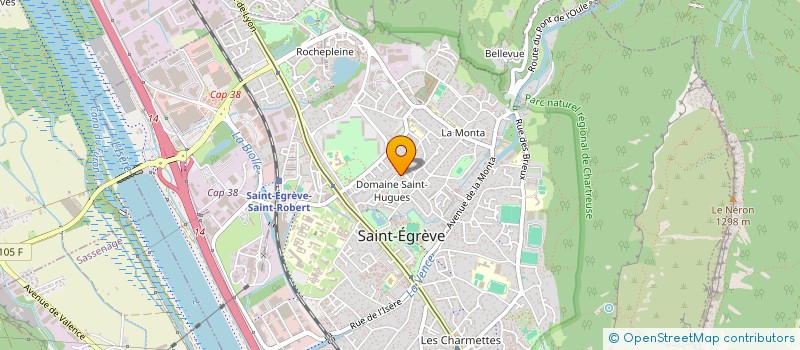 localisation de l'entreprise FJFREAL  SAINT-EGREVE