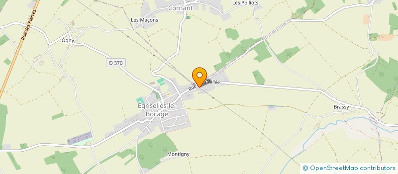 localisation de l'entreprise FJG  EGRISELLES-LE-BOCAGE