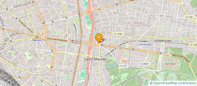 localisation de l'entreprise FJGNS à SAINT-MANDE