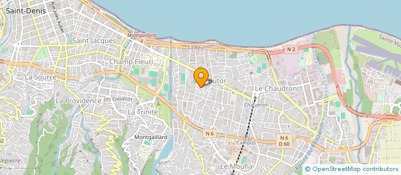 localisation de l'entreprise FJH MULTISERVICES à SAINT-DENIS