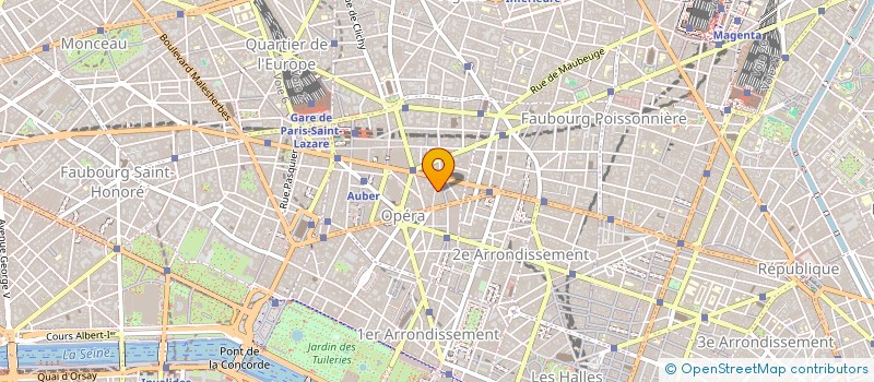 localisation de l'entreprise FJL  PARIS