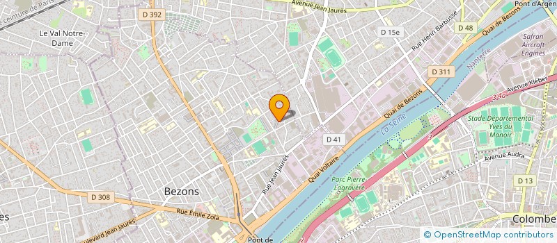 localisation de l'entreprise FJL CONSULTANT à BEZONS