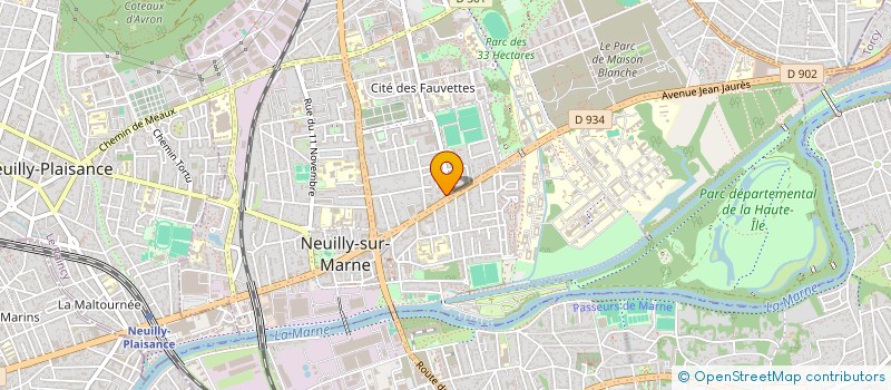 localisation de l'entreprise FJL CONSULTING à NEUILLY-SUR-MARNE