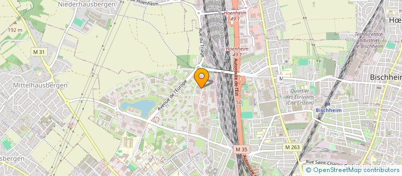 localisation de l'entreprise FJL DIFFUSION à SCHILTIGHEIM