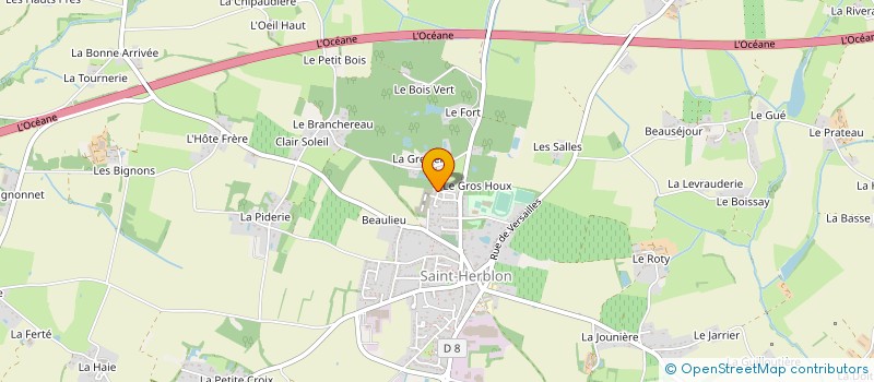 localisation de l'entreprise FJM  VAIR-SUR-LOIRE