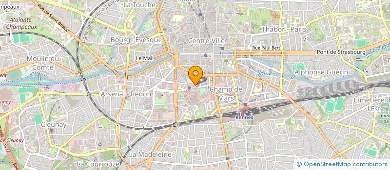 localisation de l'entreprise FJM AVOCAT  RENNES