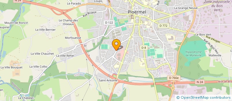 localisation de l'entreprise FJM3C  PLOERMEL