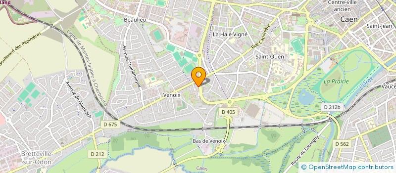 localisation de l'entreprise FJMP à CAEN