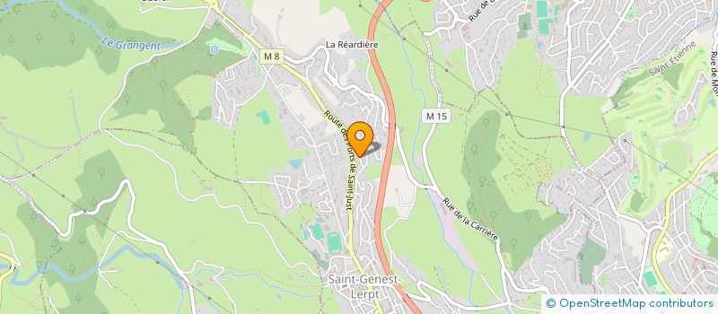 localisation de l'entreprise FJN INVEST  SAINT-JUST-SAINT-RAMBERT